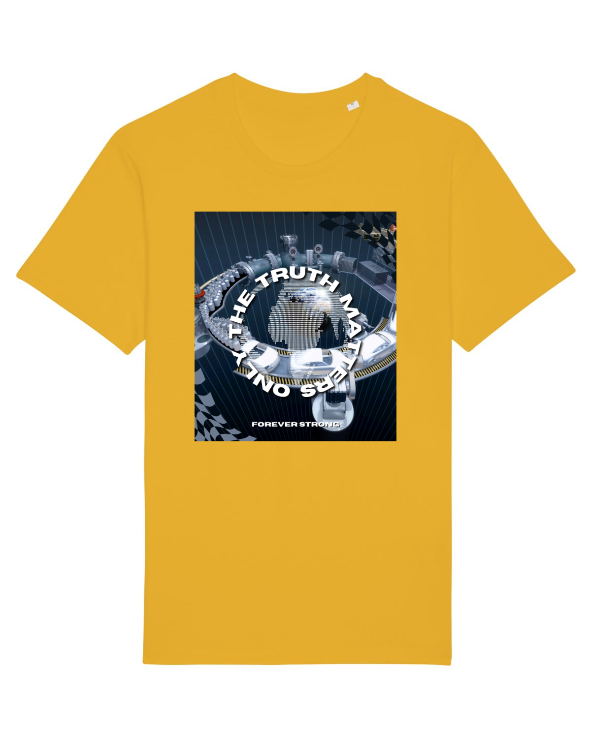 Tricou mânecă scurtă Unisex Rocker Spectra Yellow