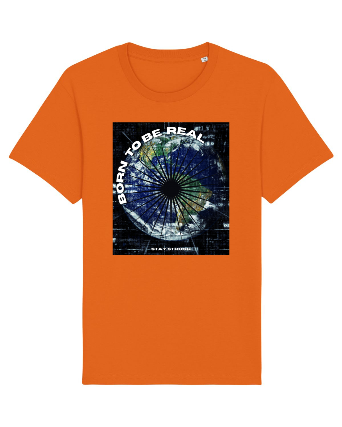 Tricou mânecă scurtă Unisex Rocker Bright Orange