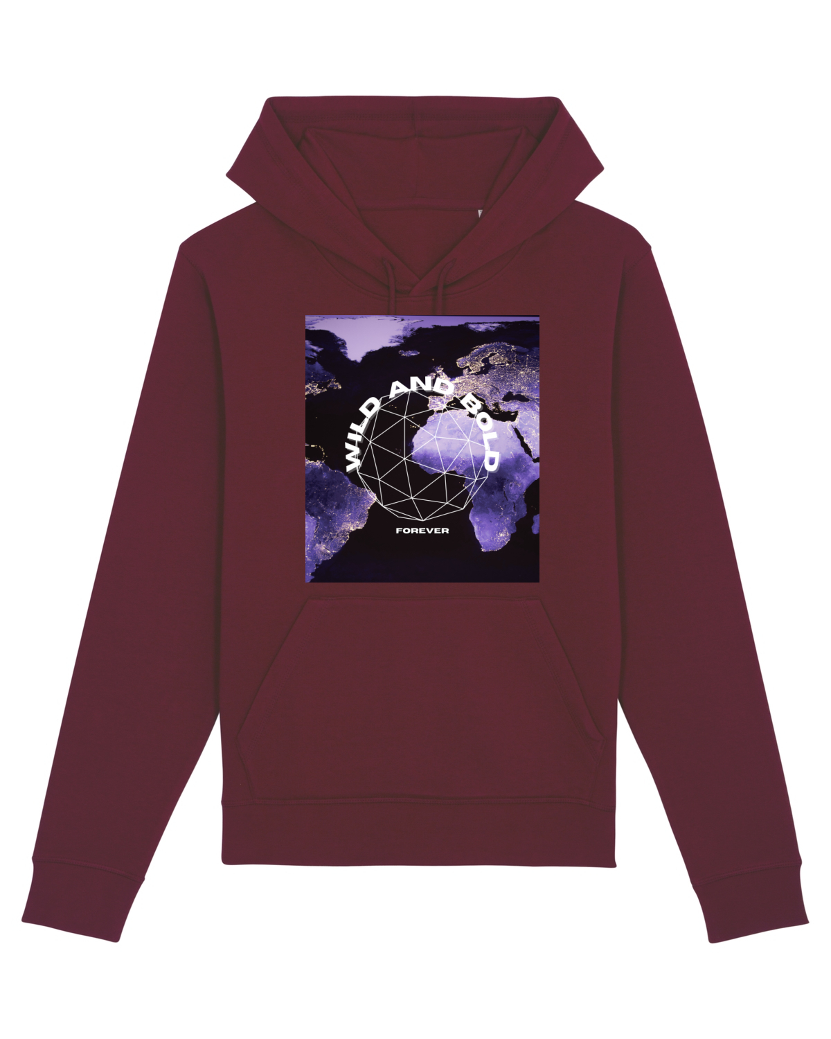 Hanorac Unisex Drummer Burgundy