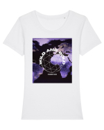 Wild And Bold Tricou mânecă scurtă guler larg fitted Damă Expresser