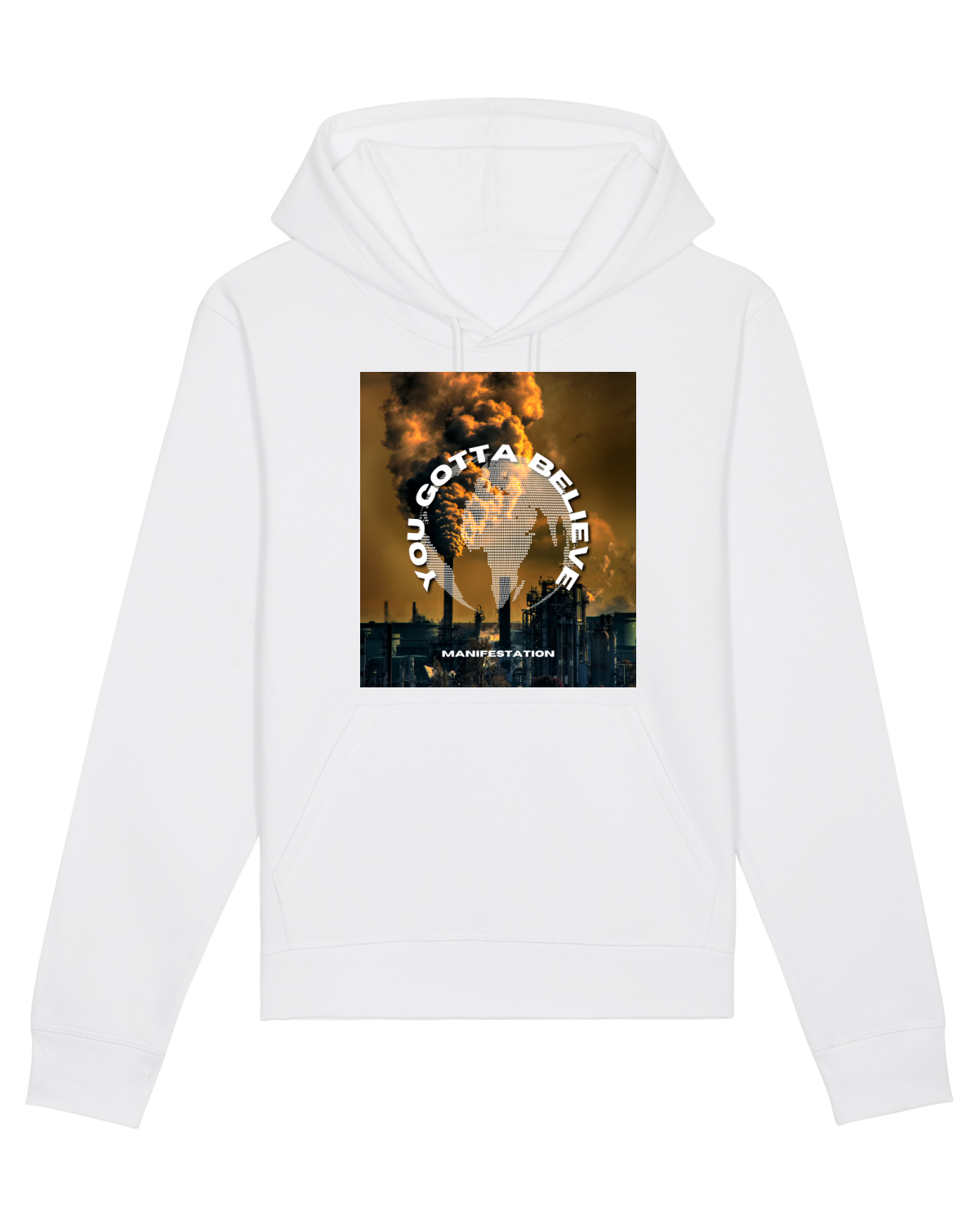 Hanorac Unisex Drummer White