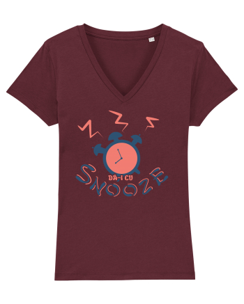 Dă-i cu snooze Burgundy