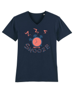 Dă-i cu snooze Tricou mânecă scurtă guler V Bărbat Presenter