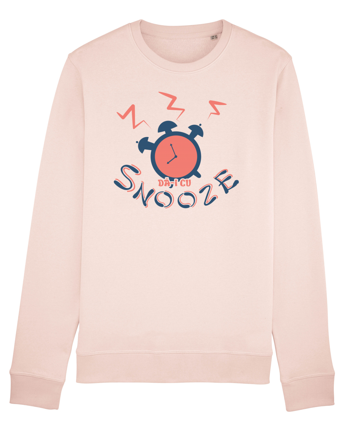 Bluză mânecă lungă Unisex Rise Candy Pink