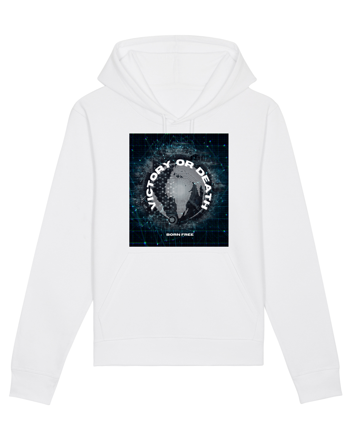 Hanorac Unisex Drummer White