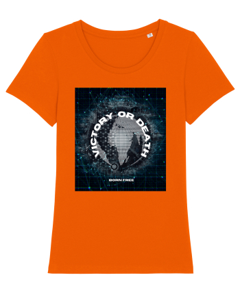 Victory Or Death Bright Orange