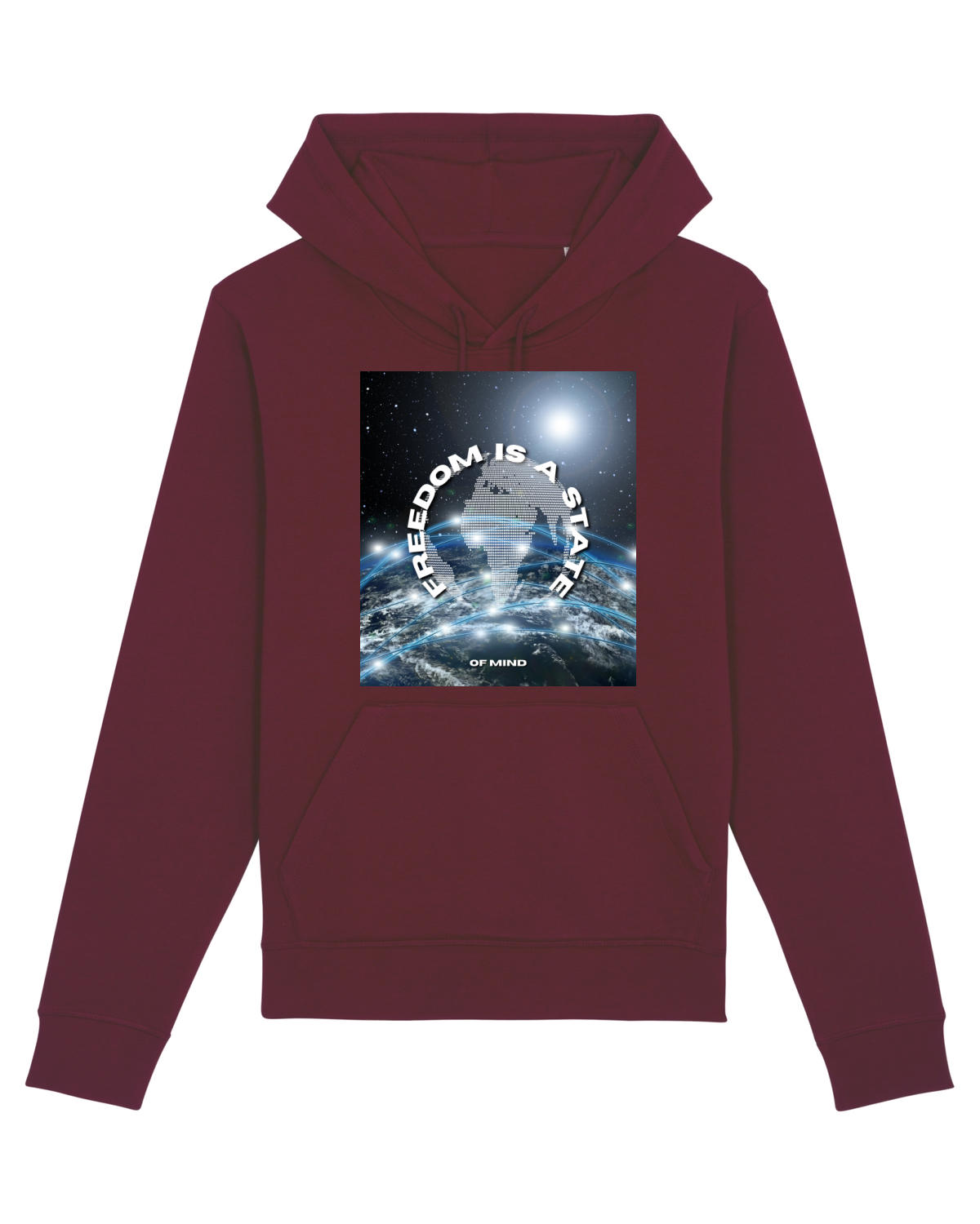 Hanorac Unisex Drummer Burgundy