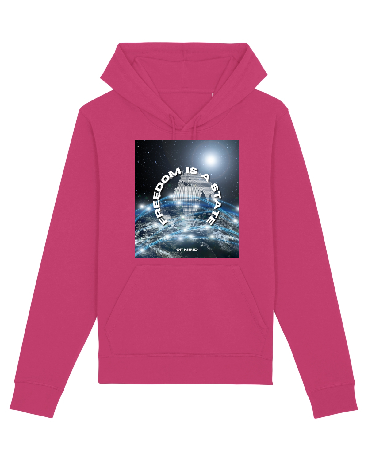 Hanorac Unisex Drummer Raspberry
