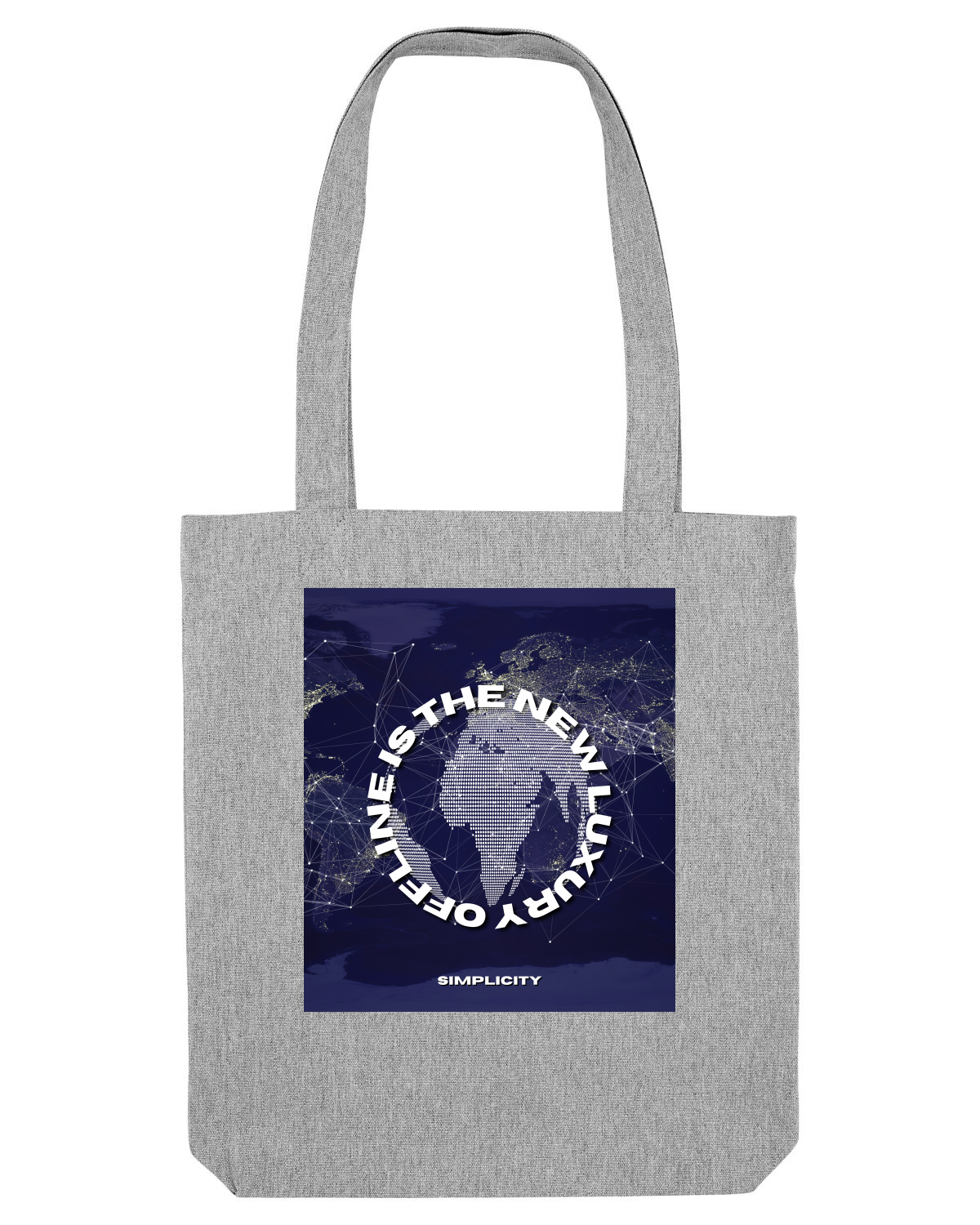 Sacoșă textilă Heather Grey