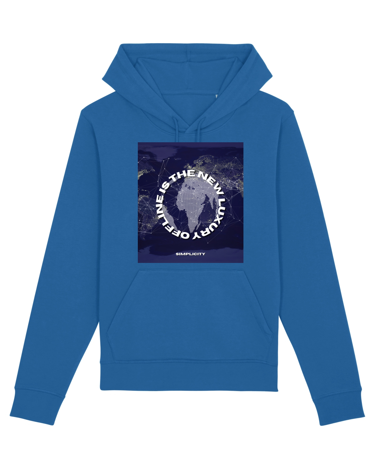 Hanorac Unisex Drummer Royal Blue