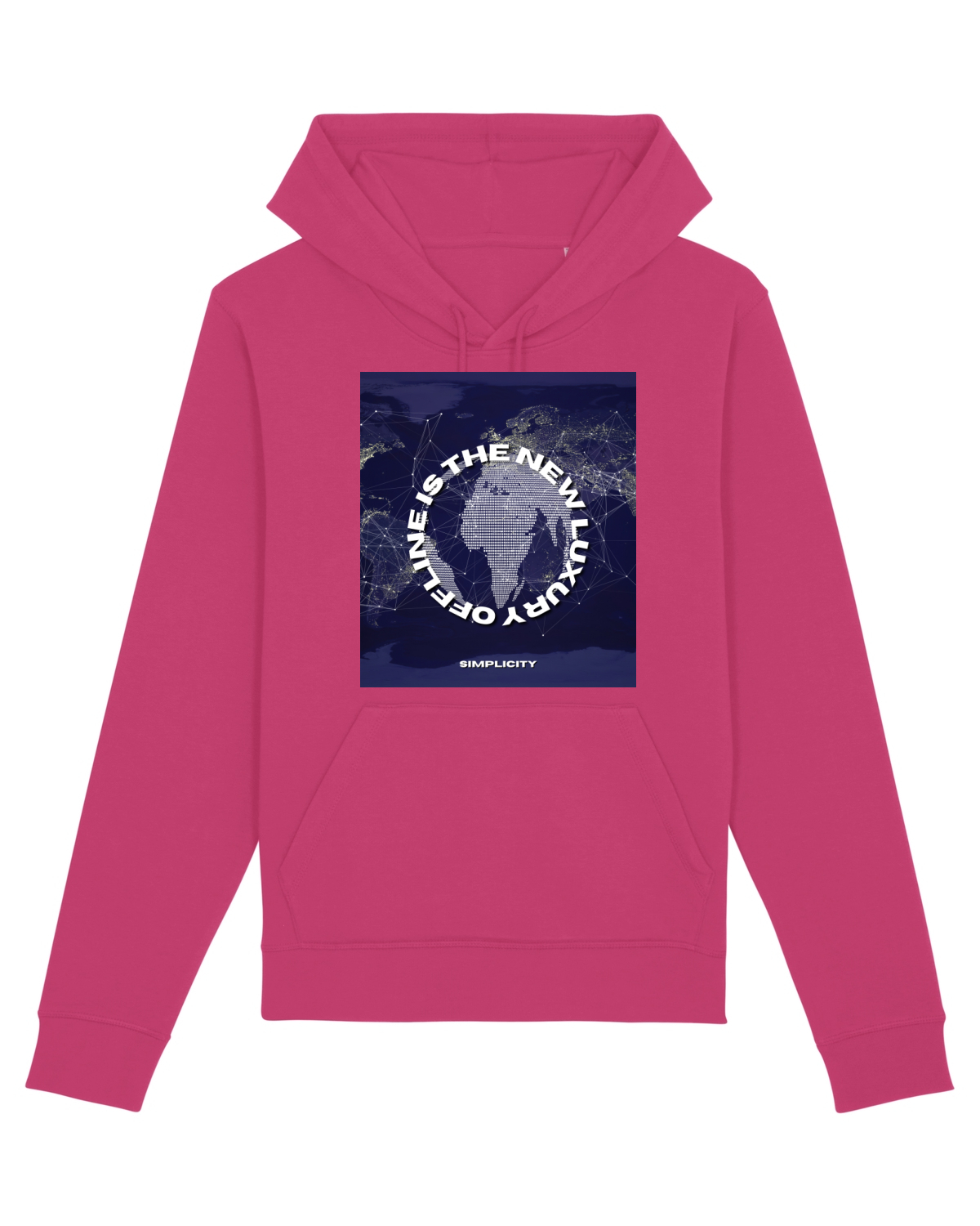 Hanorac Unisex Drummer Raspberry