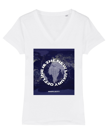 Offline Is The New Luxury White