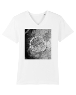Stay Bold Stay True Tricou mânecă scurtă guler V Bărbat Presenter