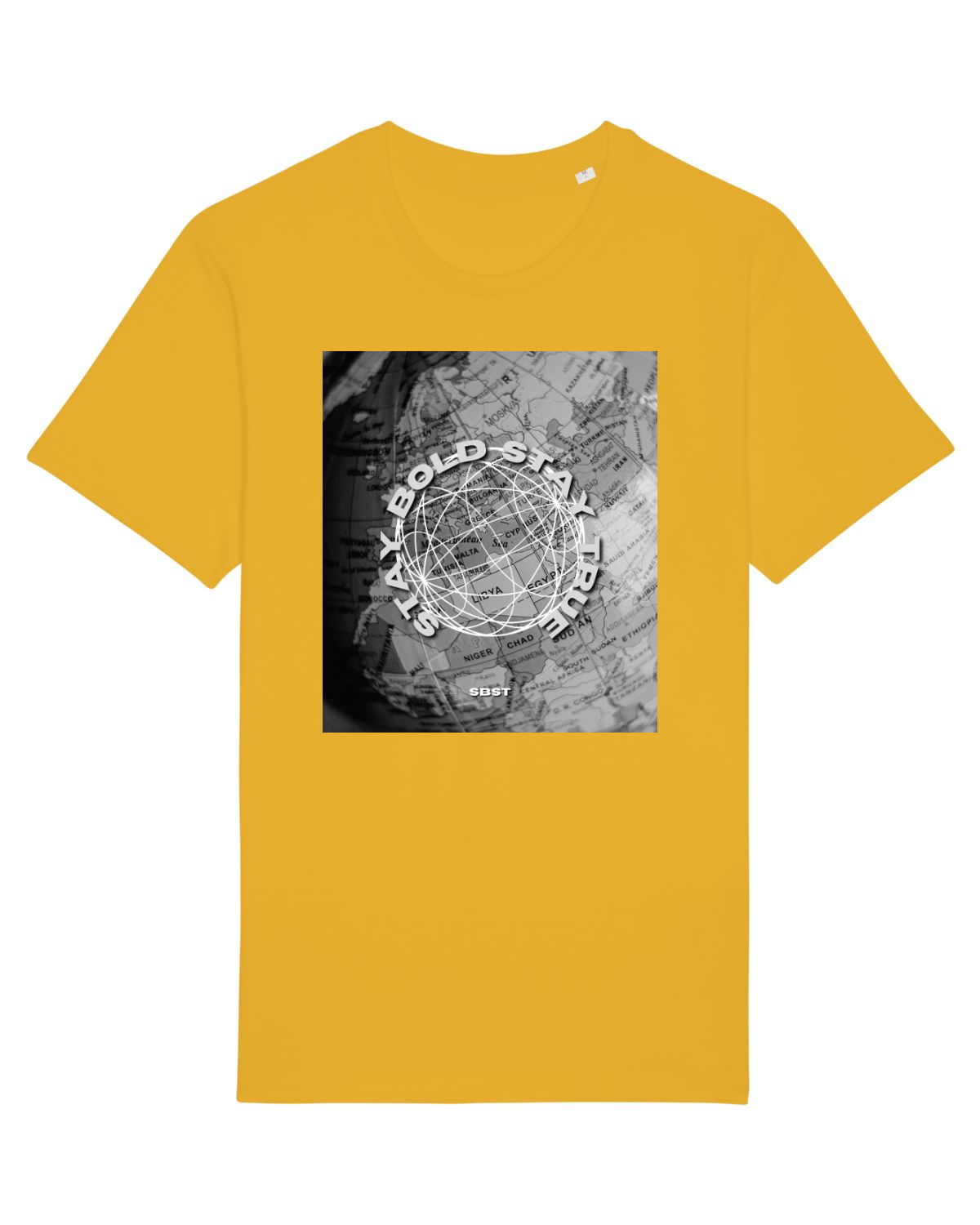 Tricou mânecă scurtă Unisex Rocker Spectra Yellow
