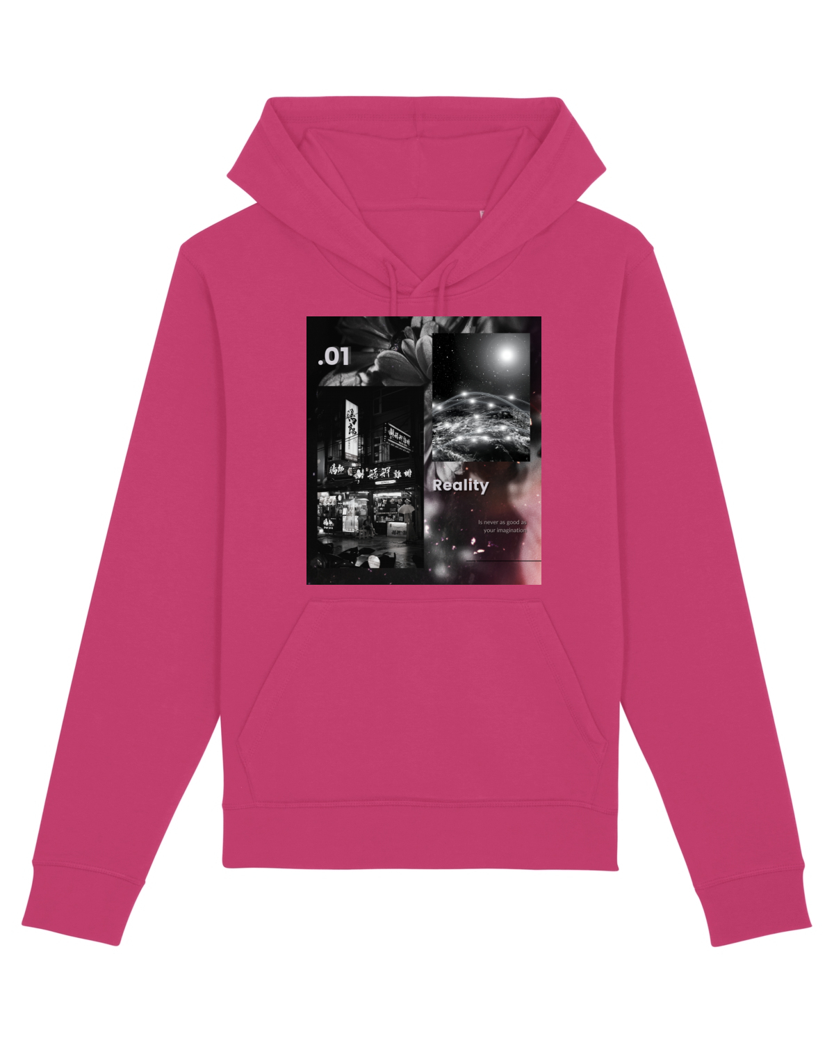 Hanorac Unisex Drummer Raspberry