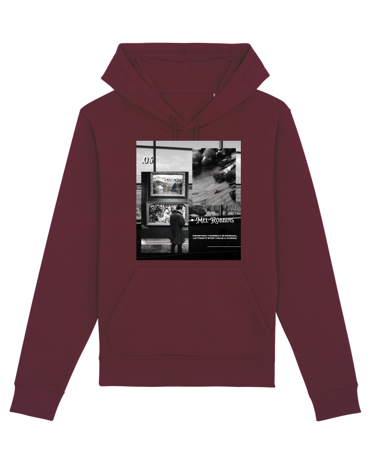 Hanorac Unisex Drummer Burgundy