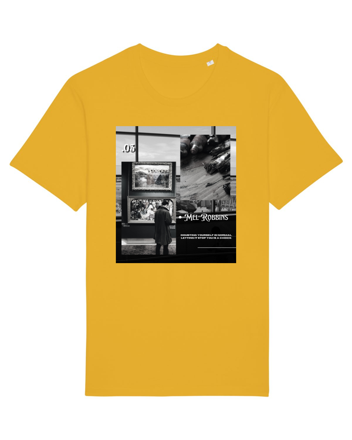Tricou mânecă scurtă Unisex Rocker Spectra Yellow