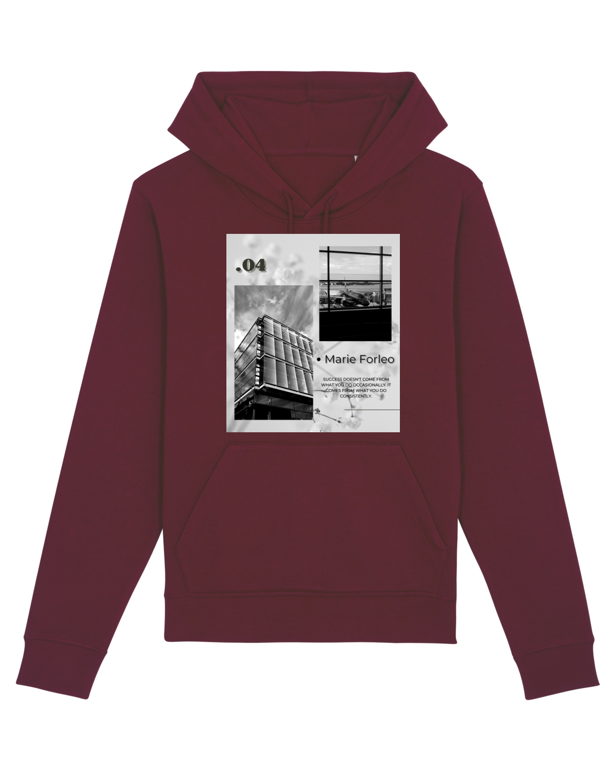 Hanorac Unisex Drummer Burgundy