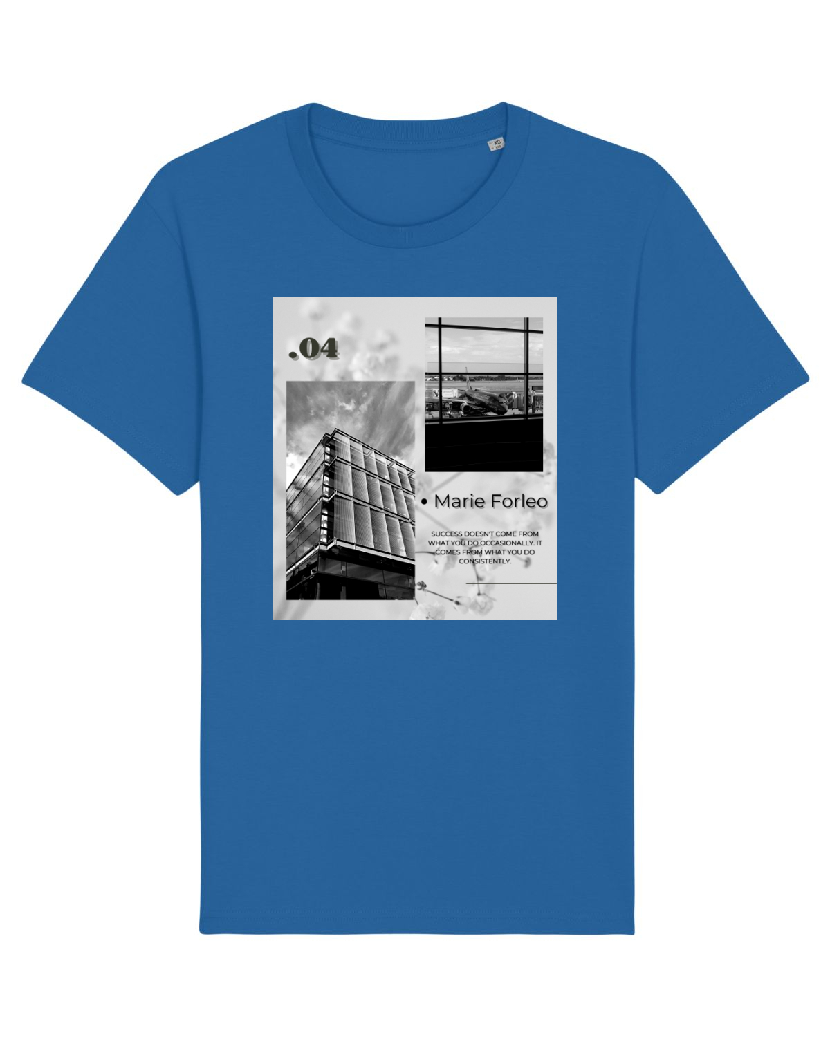 Tricou mânecă scurtă Unisex Rocker Royal Blue