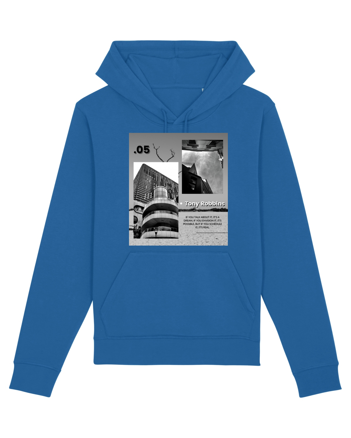 Hanorac Unisex Drummer Royal Blue