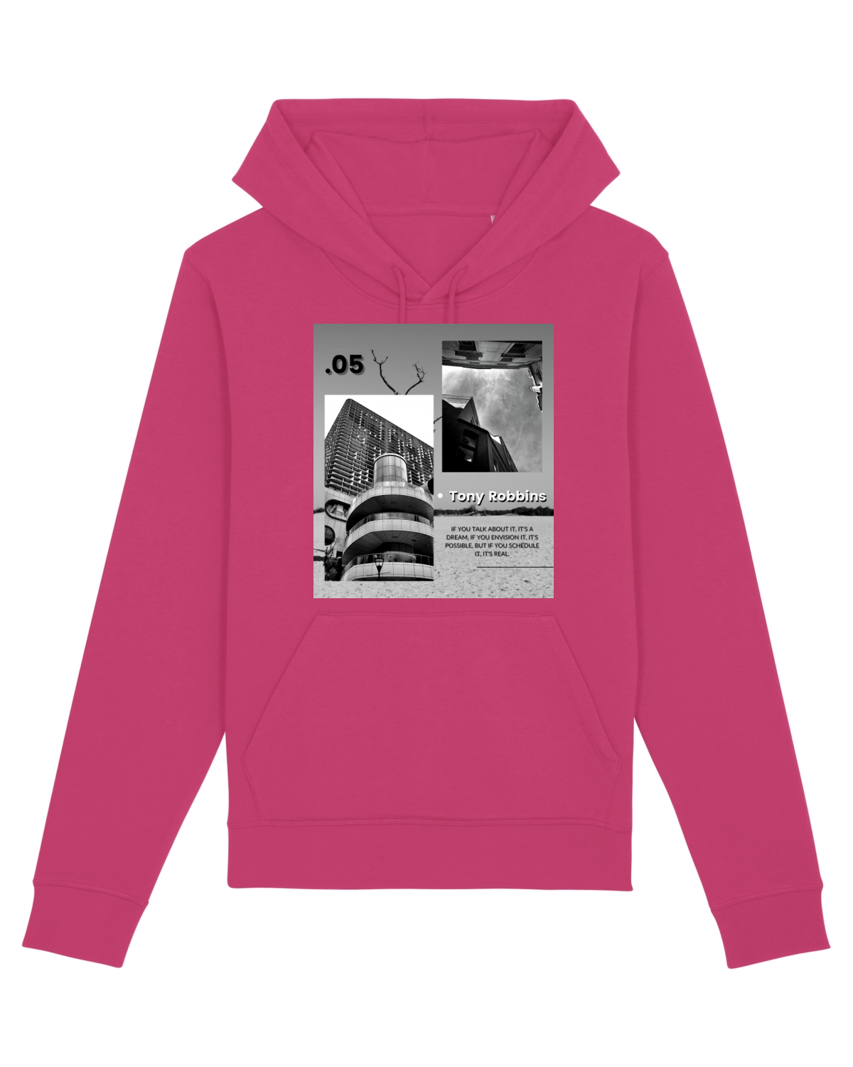 Hanorac Unisex Drummer Raspberry