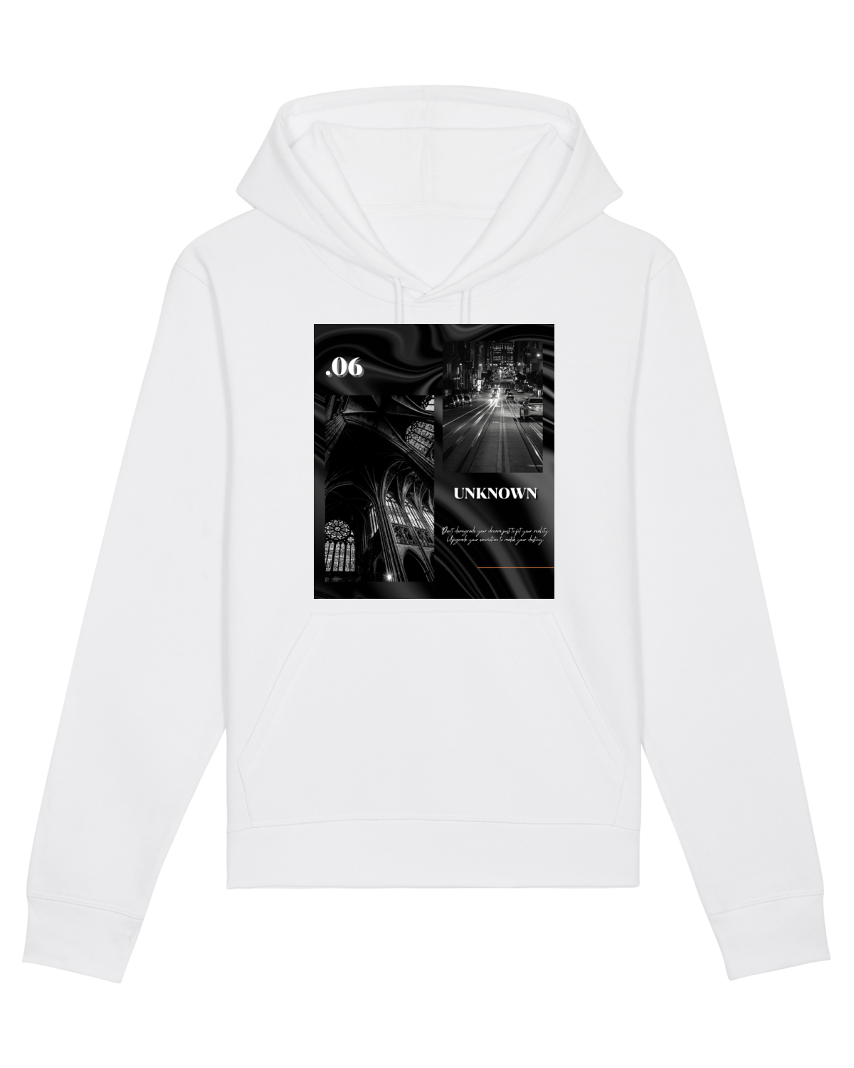 Hanorac Unisex Drummer White