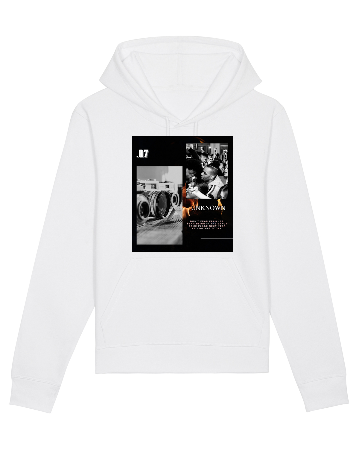 Hanorac Unisex Drummer White