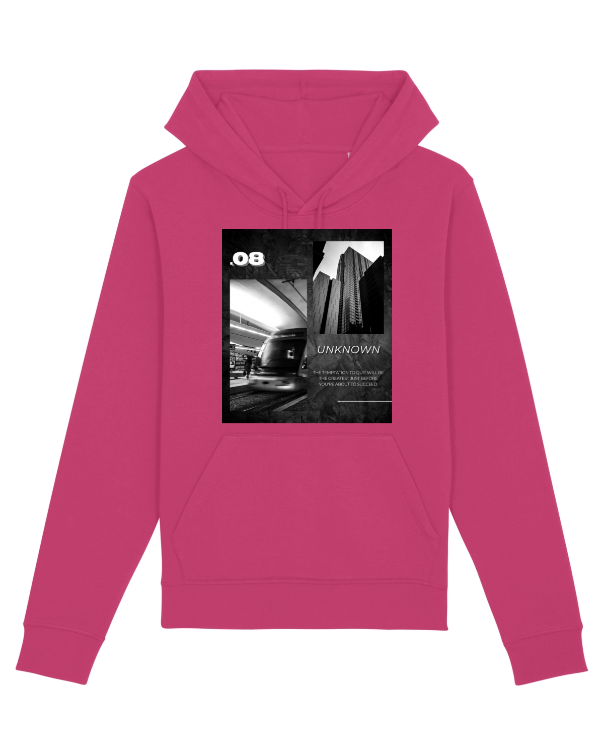 Hanorac Unisex Drummer Raspberry