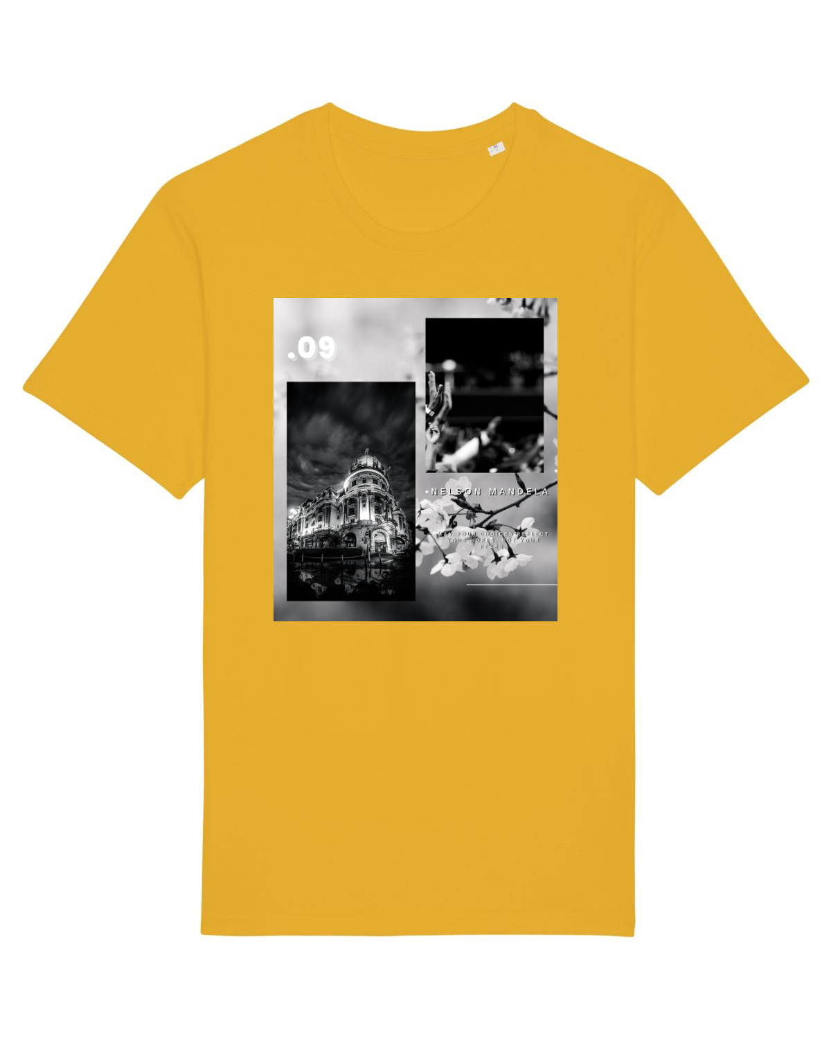 Tricou mânecă scurtă Unisex Rocker Spectra Yellow