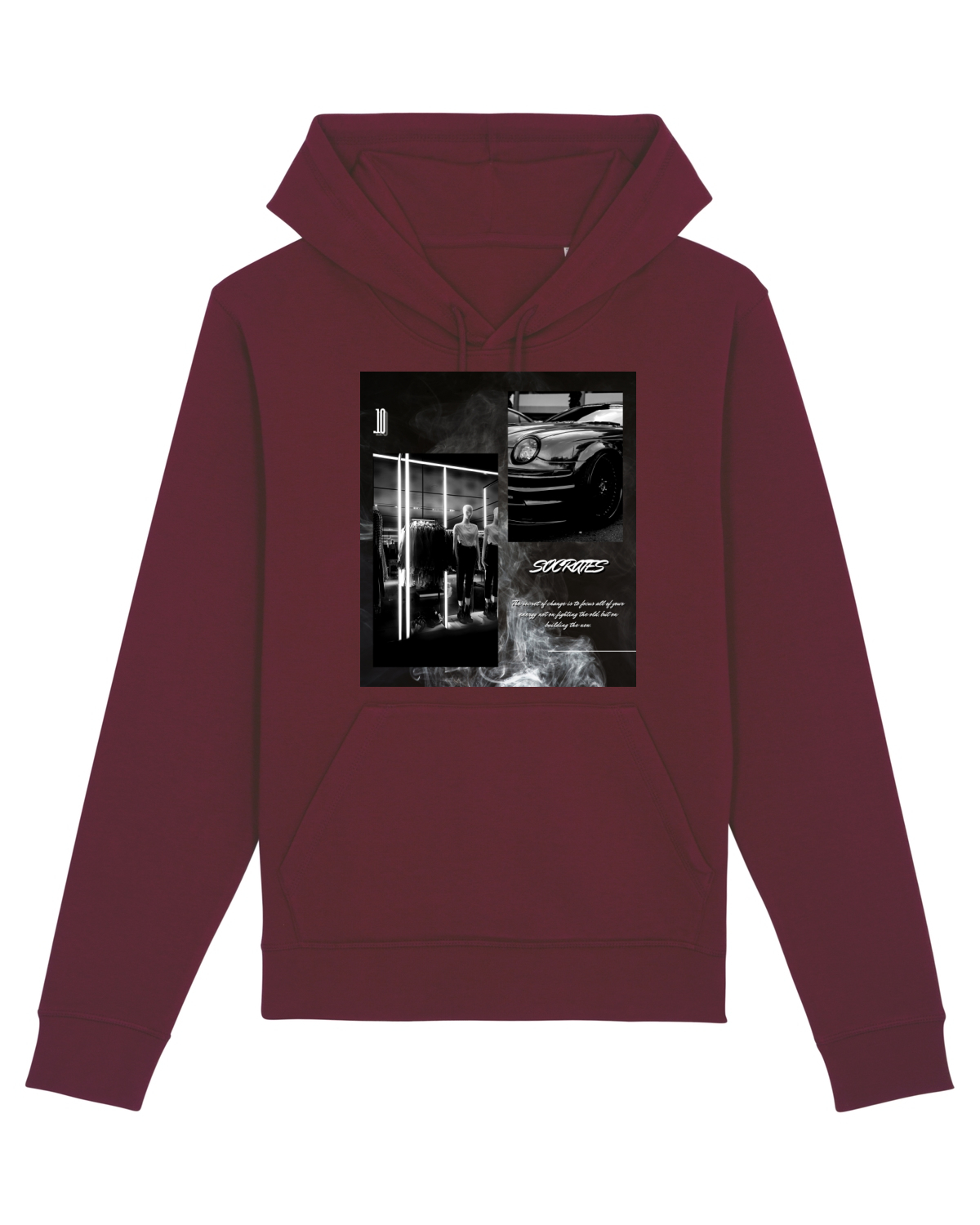 Hanorac Unisex Drummer Burgundy