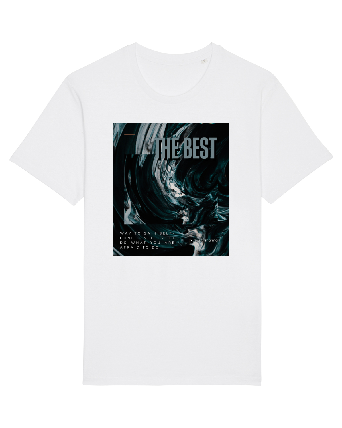 Tricou mânecă scurtă Unisex Rocker White