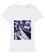 Always Deliver More Than Expected Tricou mânecă scurtă guler V Damă Evoker