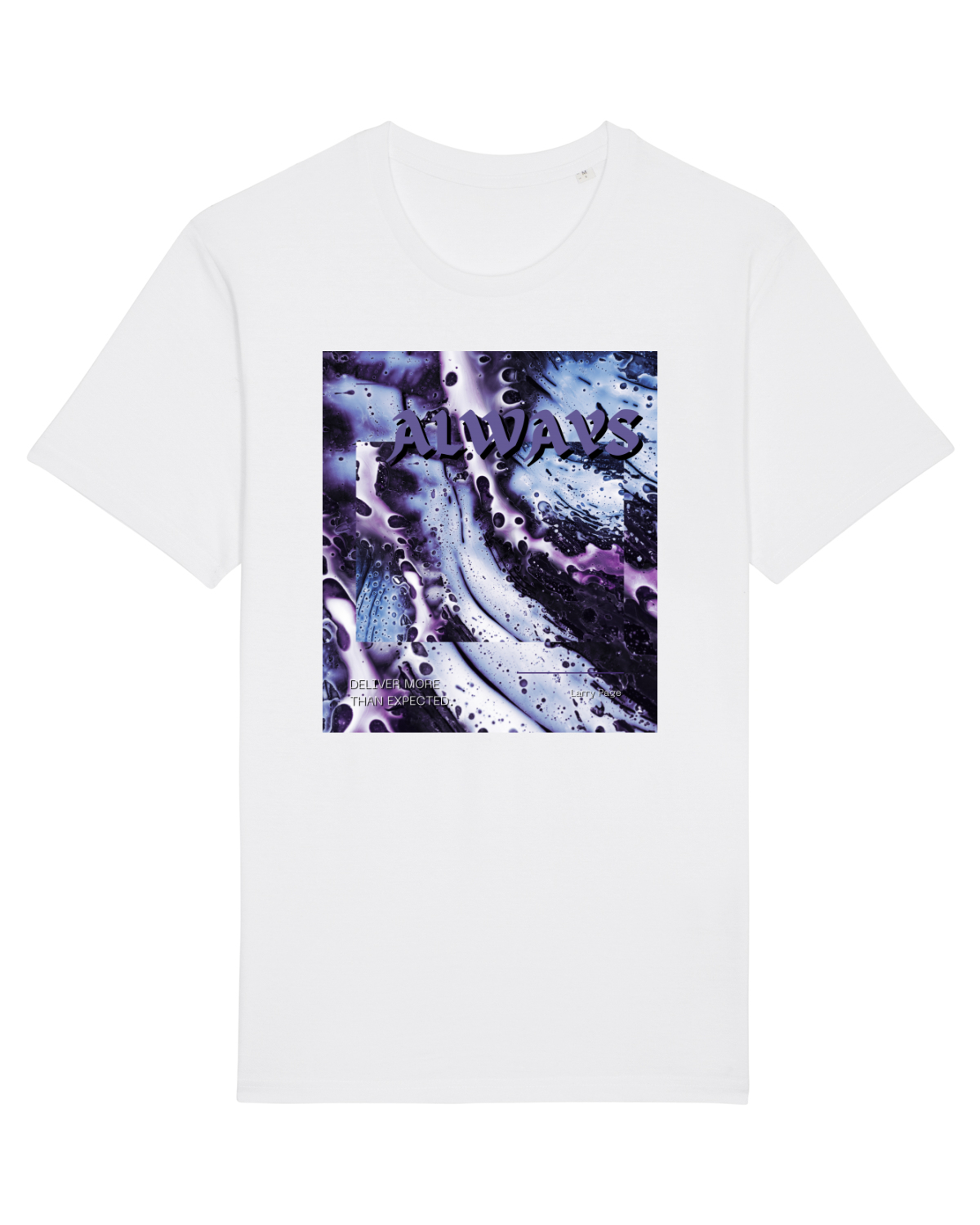 Tricou mânecă scurtă Unisex Rocker White