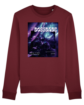 Bossbabe Burgundy