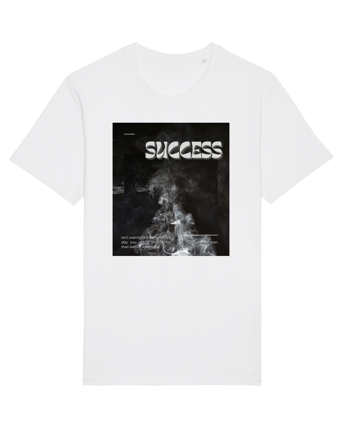 Tricou mânecă scurtă Unisex Rocker White