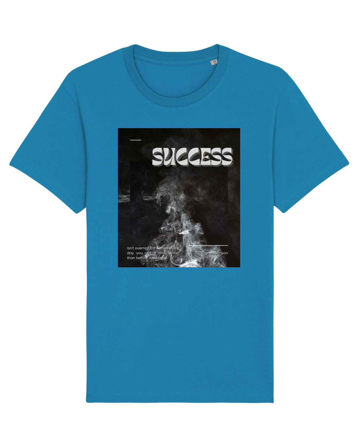 Tricou mânecă scurtă Unisex Rocker Azur