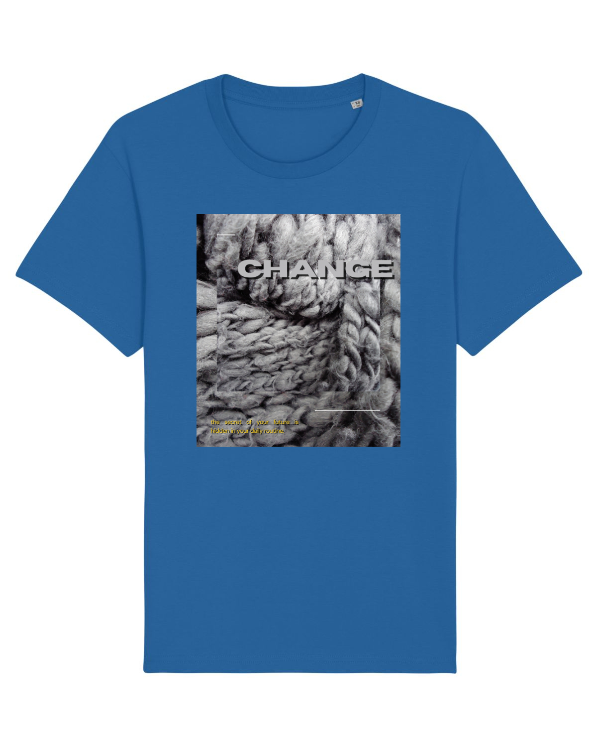 Tricou mânecă scurtă Unisex Rocker Royal Blue