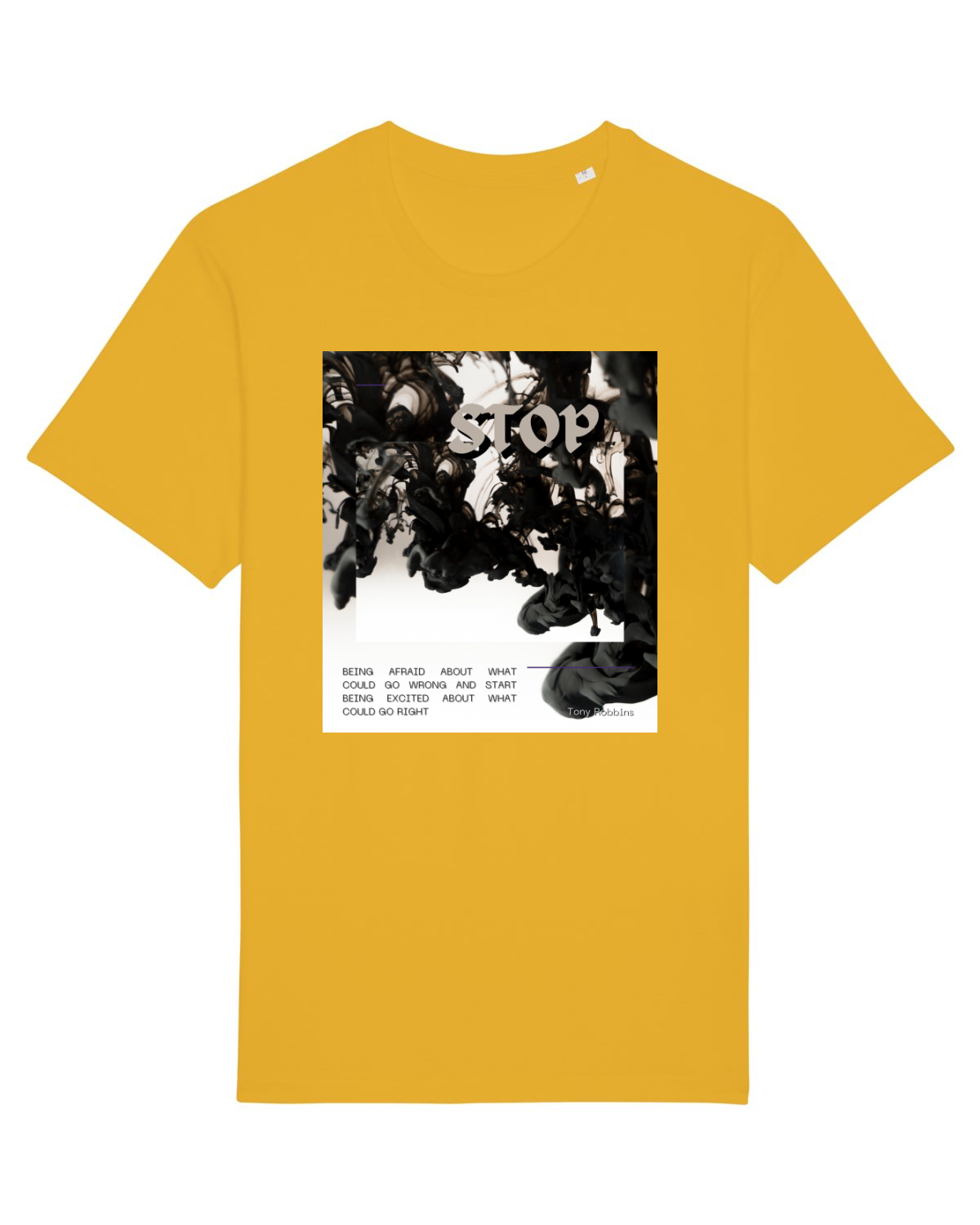 Tricou mânecă scurtă Unisex Rocker Spectra Yellow