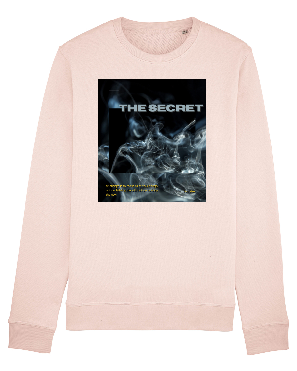 Bluză mânecă lungă Unisex Rise Candy Pink