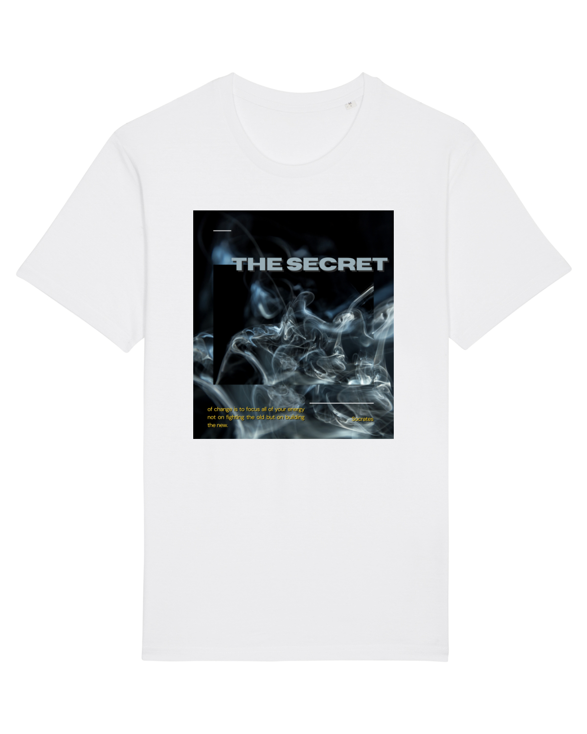 Tricou mânecă scurtă Unisex Rocker White