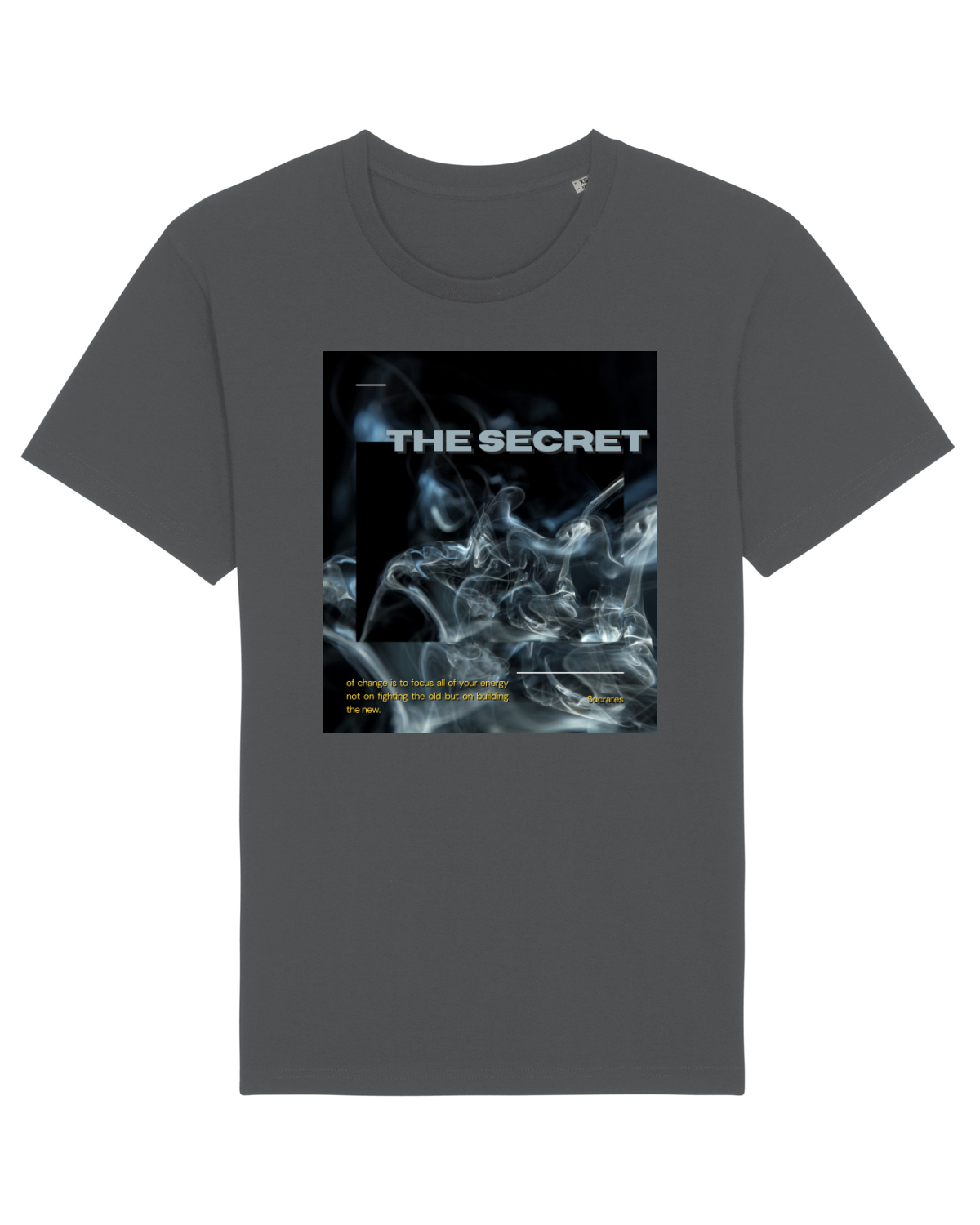 Tricou mânecă scurtă Unisex Rocker Anthracite