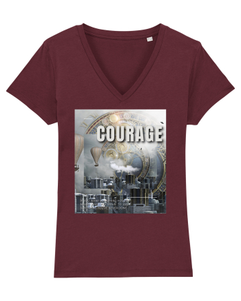 COURAGE Burgundy