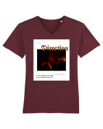DIRECTION Tricou mânecă scurtă guler V Bărbat Presenter