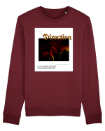 DIRECTION Bluză mânecă lungă Unisex Rise