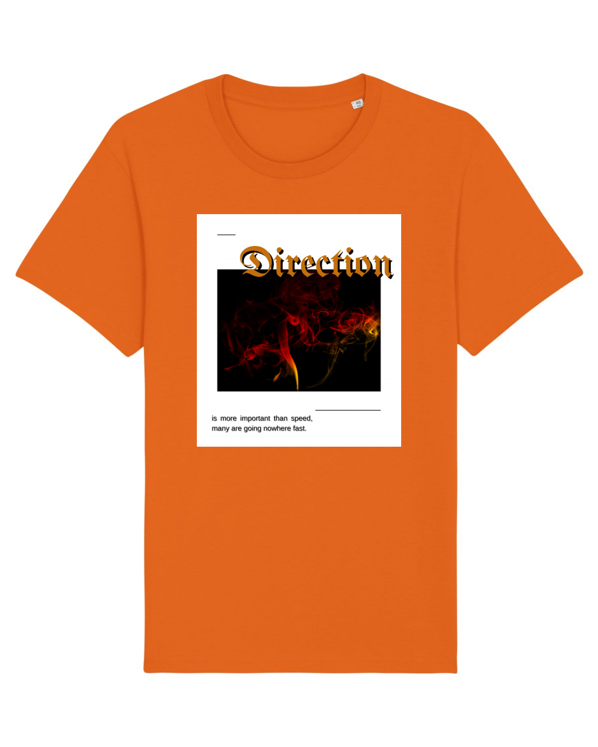 Tricou mânecă scurtă Unisex Rocker Bright Orange