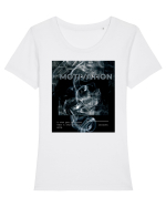 MOTIVATION Tricou mânecă scurtă guler larg fitted Damă Expresser