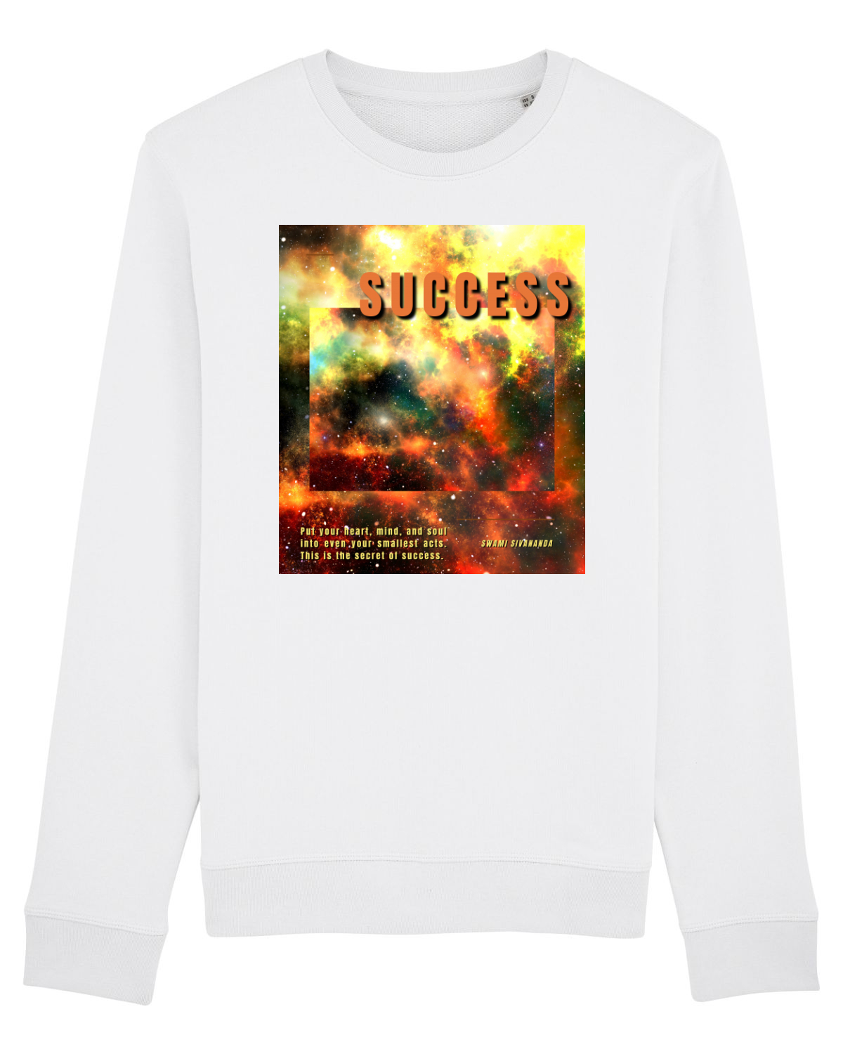 Bluză mânecă lungă Unisex Rise White