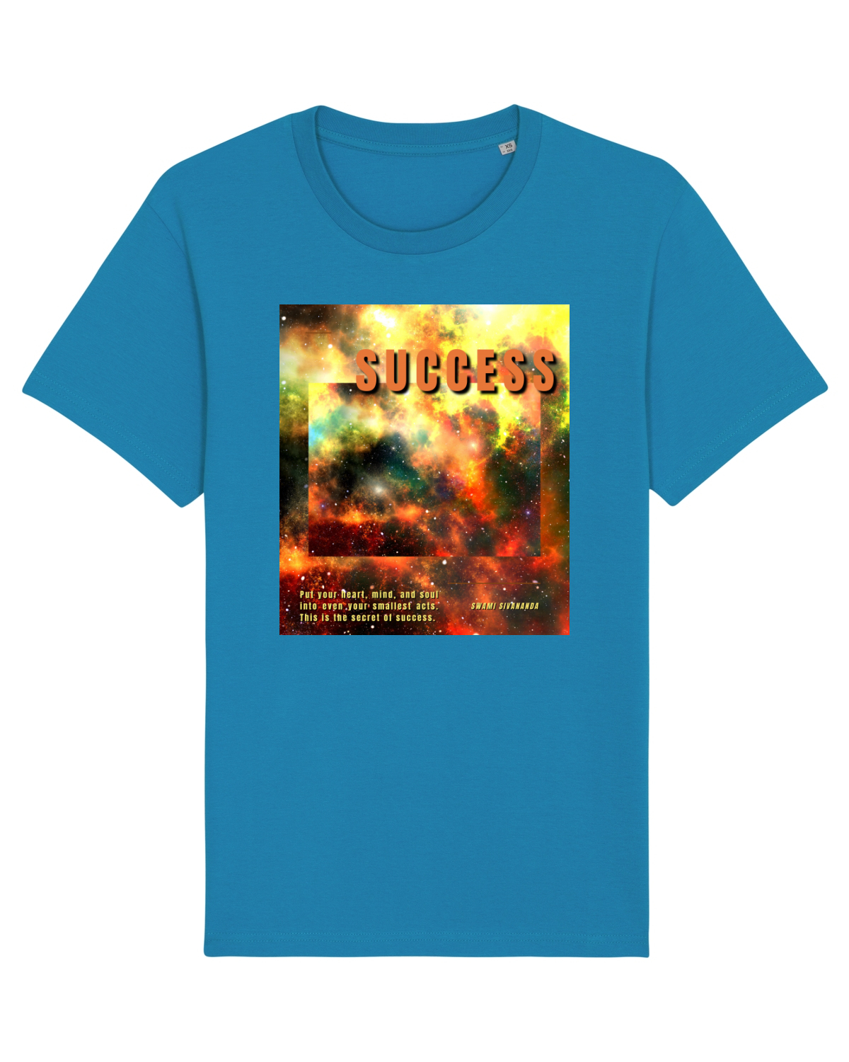 Tricou mânecă scurtă Unisex Rocker Azur