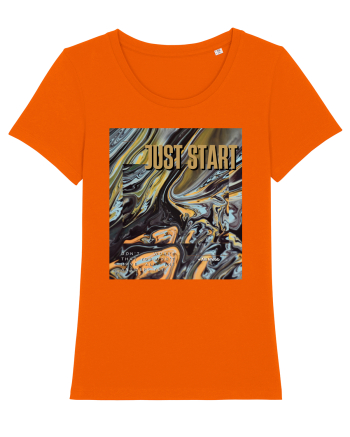 JUST START Bright Orange