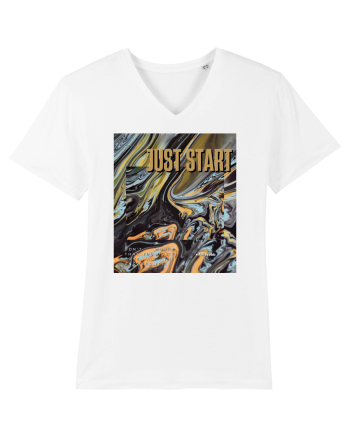 JUST START White